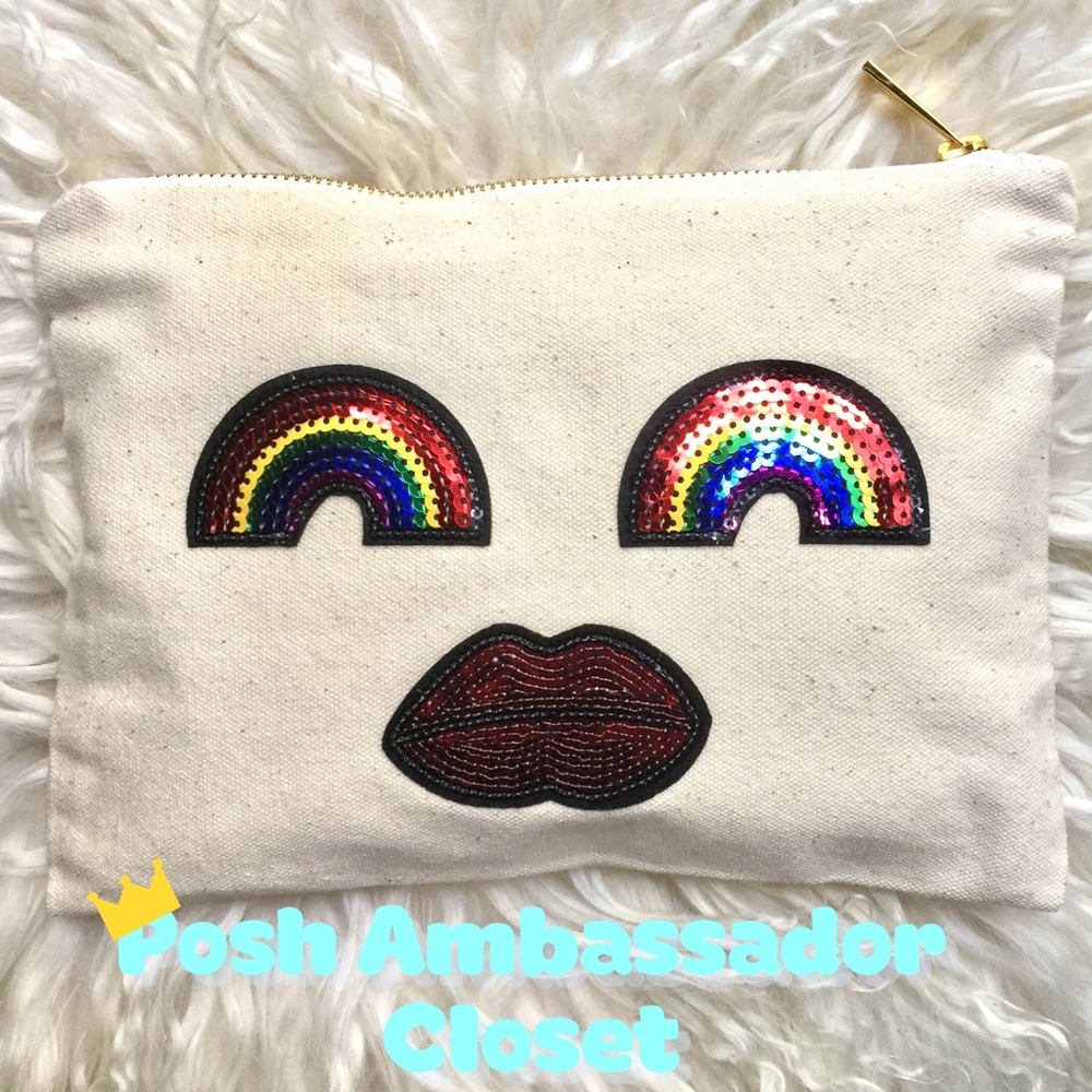 4/$10 Travel Catch All Canvas Bag